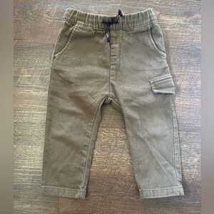 Zara Kids Green Cargo Pants